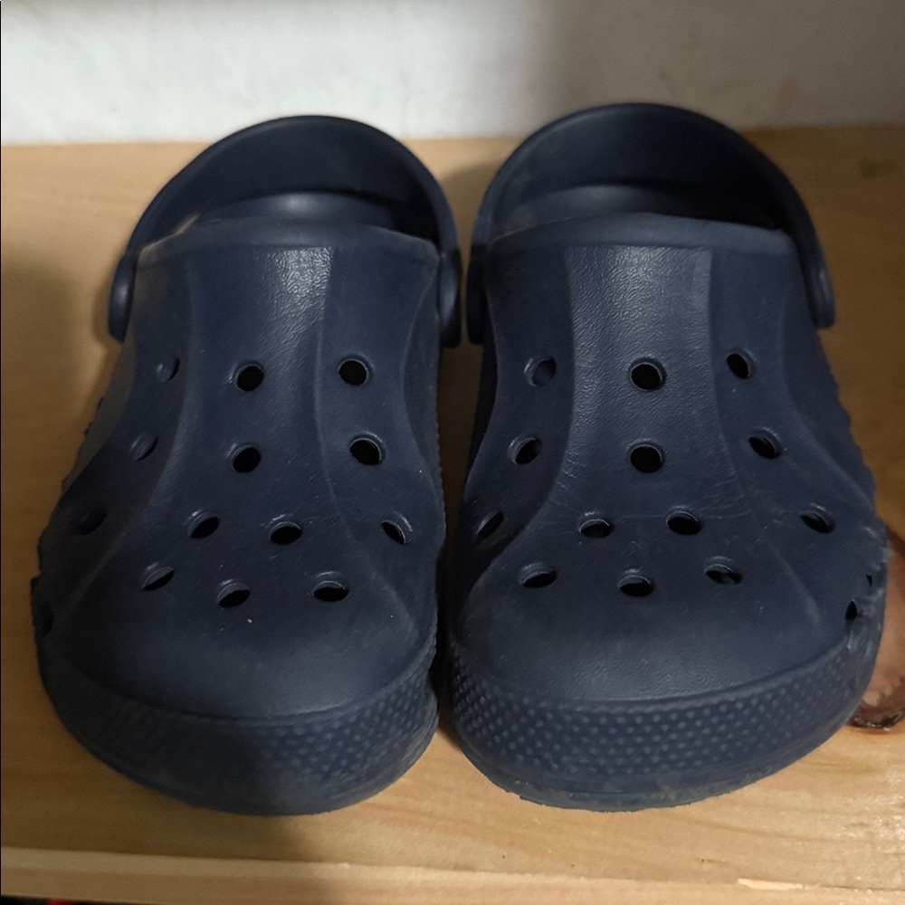 Navy Blue Crocs